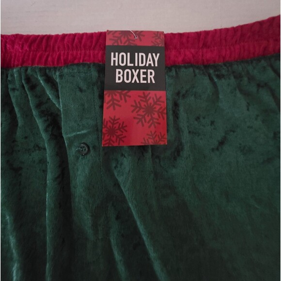 NEW Max Deco Christmas Green Elf Boxer Shorts W Bells Mens Size XL Extra Large - Picture 8 of 9
